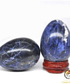Photo principale oeuf en sodalite bleue