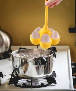 Cuiseur œuf coque vapeur jaune
